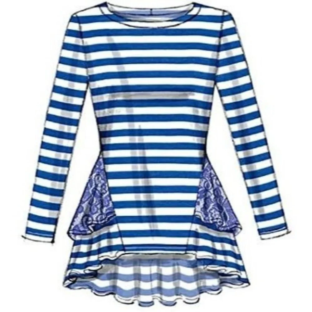 McCalls Sewing Pattern 7019 Top Tunic‎ Misses Size 6-14